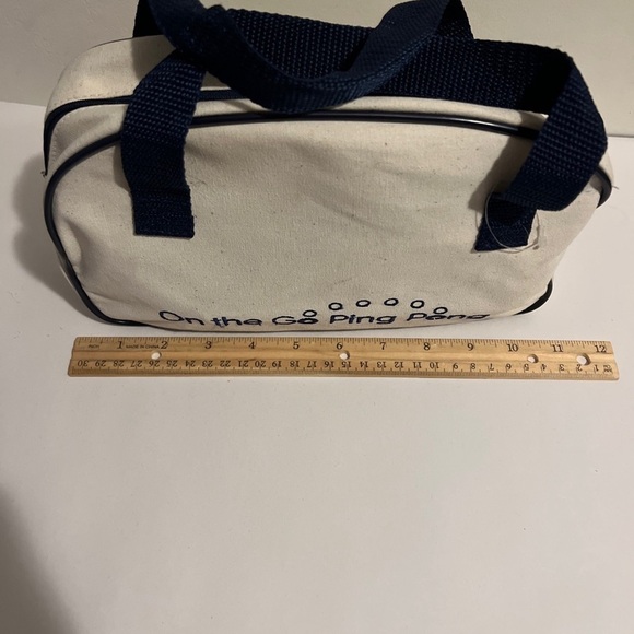 On The Go Ping Pong Set 2 Racket/Paddle Net Carry Case NWOT - Picture 2 of 7